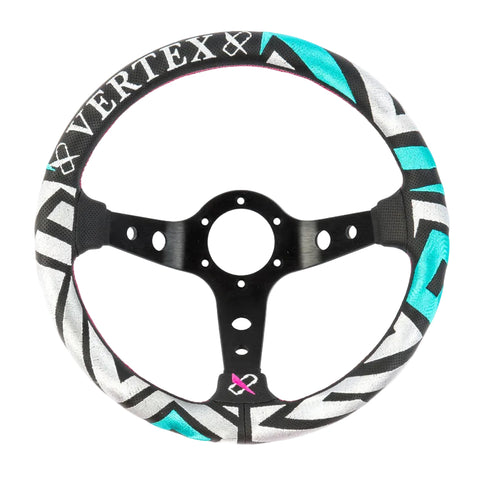 Vertex Labyrinth Leather Steering Wheel (330mm)