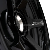 Advan Racing GT for Porsche - 19x9 +46 / 19x12 +47 / CL - Racing Titanium Black (Porsche 997.2 GT3RS Fitment) *Set of 4*