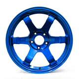 Volk Racing TE37SL - 18x9.5 / +38 / 5x120 - Hyper Blue *Set of 4*