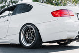 Volk Racing 21A - 18x9.5 +22 / 18x10.5 +30 / 5x120 - Silver/Rim DC (BMW F8x M2/M3/M4 Fitment) *Set of 4*