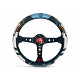 Vertex x Evangelion Racing Collaboration Leather Steering Wheel (330mm)