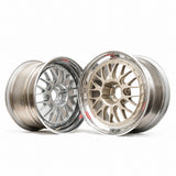 BBS E88 - 18x10.5 / 5x120 (Race Pocket Center) - White Gold (E90 M3 / E92 M3 / E93 M3 / E46 M3 Fitment) *Set of 4*