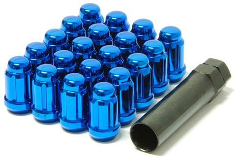 Muteki Tuner Spline Lug Nuts (Close Ended) - Blue