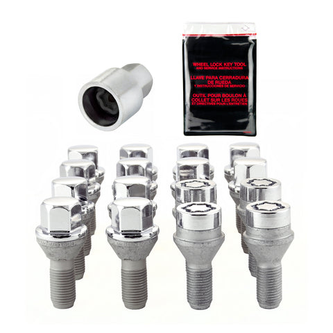 McGard Lug Bolts + Wheel Lock Bolts Install Kit (Cone Seat)
