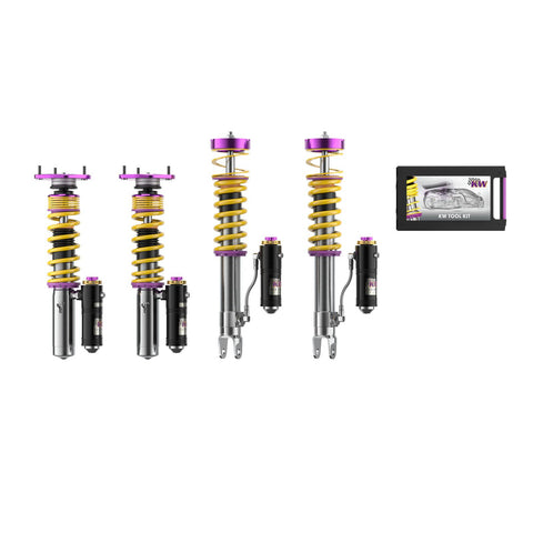 KW V4 Coilover Kit - Porsche 911 (991) Turbo Coupe / Cabrio w/ PASM - 3A771079