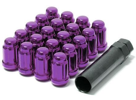 Muteki Tuner Spline Lug Nuts (Close Ended) - Purple