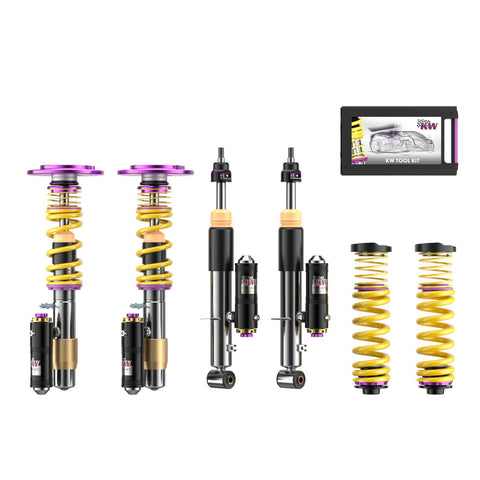 KW V4 Clubsport Coilover Kit - BMW M3 (E92 / E93) w/ EDC - 39720257