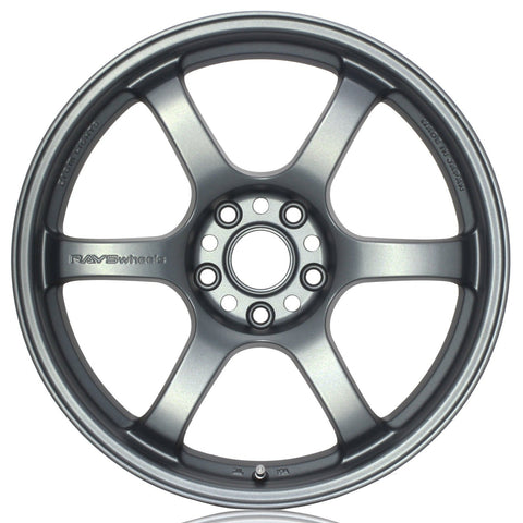 Gram Lights 57DR 17x9 +12 5x114.3 Gun Blue II