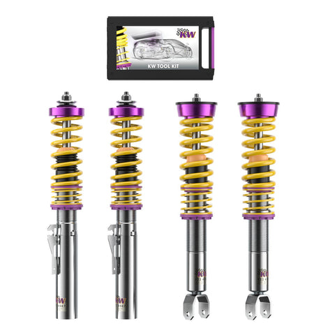 KW V1 Coilover Kit - Porsche 911 (997) Carrera / Carrera S Coupe / Convertible w/o PASM - 10271015