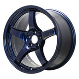 Gram Lights 57CR 18x9.5 +12 / 18x10.5 +12 5x114.3 Eternal Blue Pearl