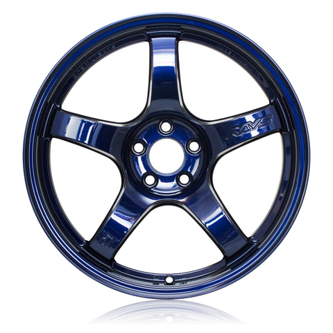 Gram Lights 57CR 18x10.5 +12 5x114.3 Eternal Blue Pearl