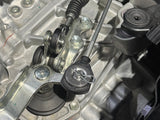 RacerX Shifter Cable Bushings - Toyota GR Corolla installed