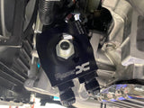 RacerX Thermostatic Adapter Plate - Toyota GR Corolla installed