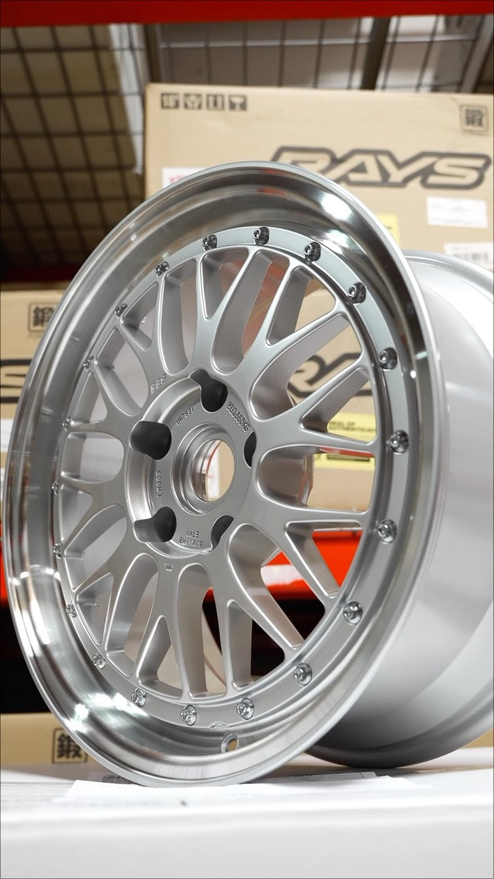 @bbs.wheels LM in the highly-coveted 17” flavor for BMW E36 M3, native BMW sizing! Finished with factory Diamond Cut ...