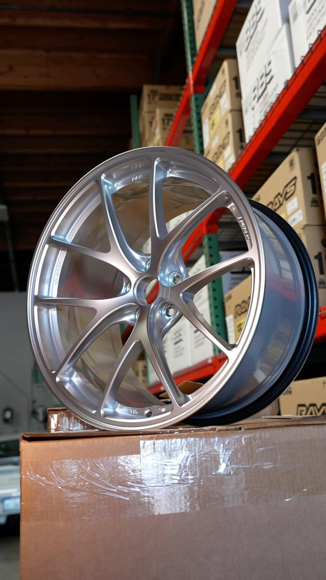@bbs.wheels RI-A in 18x10.5 Diamond Silver for BMW! Forged monoblock with deep concavity, built for street and track ...