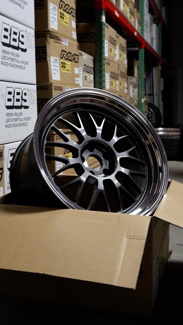 @rayswheelsusa 19” Volk Racing 21A! Shown here in OP2 color Gunmetal 19x9.5 / 19x10.5 5x112 for A90 Supra! Nw in-stoc...