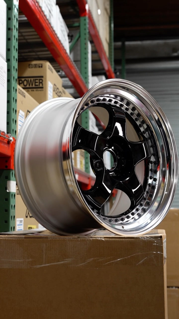 An icon 🏁 Work Meister S1 3P built for A90 MK5 Supra in 19” for our client! Shown here in Gloss Black centers (BK) sp...