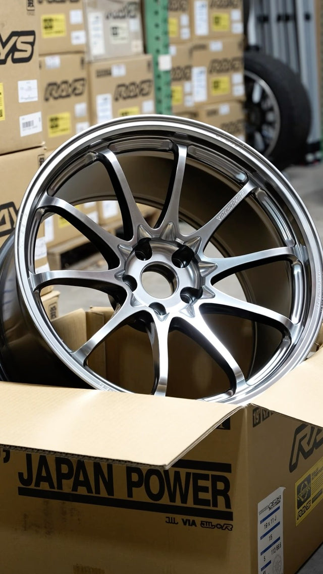 Volk Racing @rayswheelsusa CE28N-Plus M-Spec in optional OP2 Shining Light Metal ✨ Available in 17” 18” and 19” #syst...