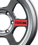Rays Volk Racing TE37XT SL M-Spec Replacement Spoke Decals