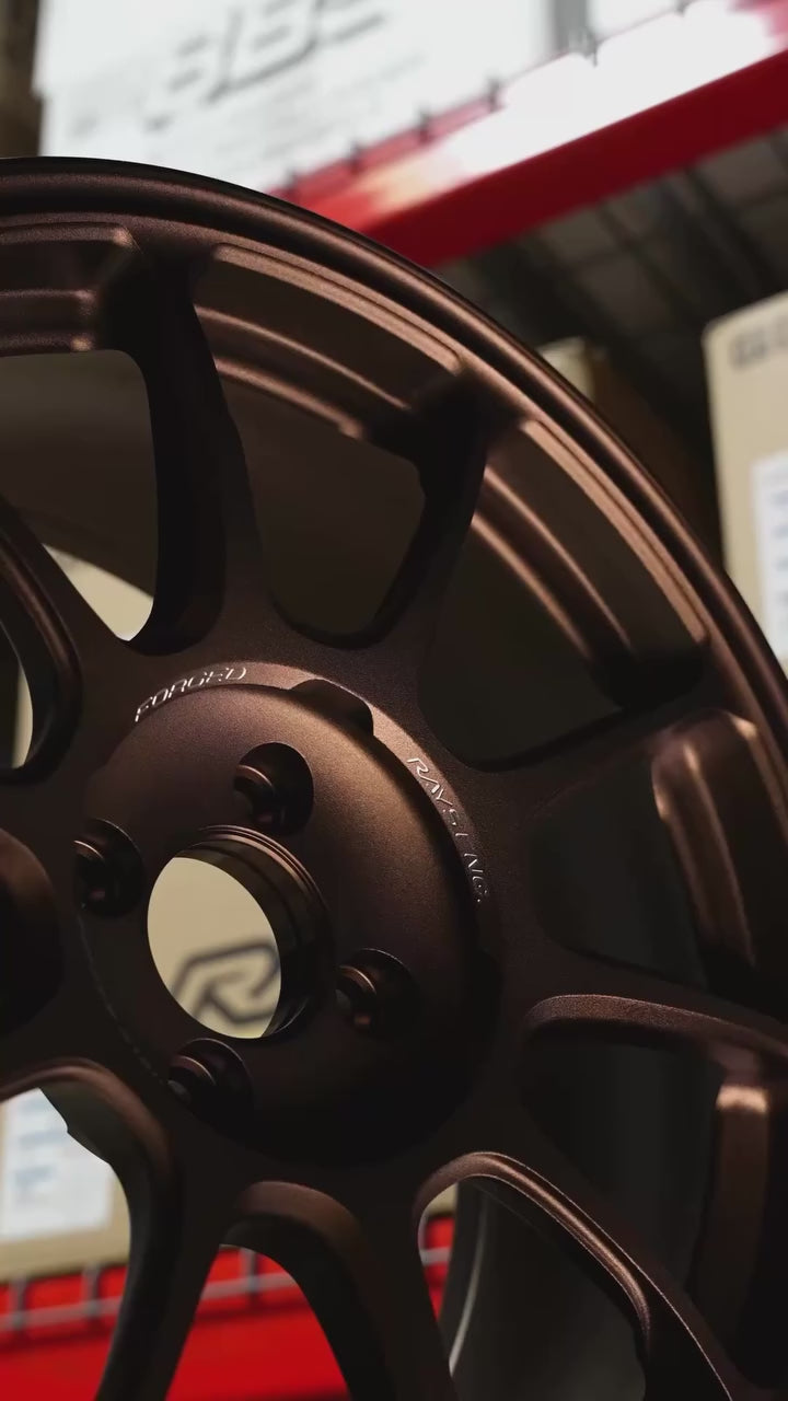 @rayswheelsusa ZE40 in Volk’s Original Anodized Bronze! Shown here in a very rare spec - double staggered 16x7 / 17x8, built for Lotus Elise / Exige! Available now for pickup + ready to ship, head to our website to shop now under our in-stock specials! System Motorsports serves proudly as the industry-leading authorized distributor and parts / service source + technical database for RAYS Engineering / Volk Racing / Gram Lights, serving customers all across the US and international territories. F