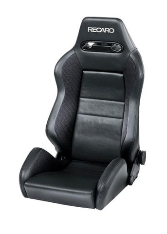 Recaro Speed - Black Vinyl / Saturn Black / Black AM Vinyl w/ Silver Logo