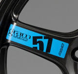 Rays Gramlights Optional 57 Spoke Decals