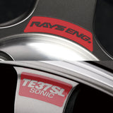 Rays Volk Racing TE37 Sonic SL Replacement Decals