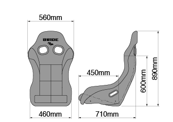 BRIDE Zeta IV Veria - Black Racing Seat – System Motorsports BRIDE Zeta IV Veria - Black Racing Seat – System Motorsports