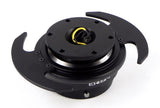 NRG Steering Wheel Quick Release 3.0 (SRK-650BK) - Black Body/Black Ring