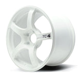 Advan TC4 - 18x9.5 +38 5x120 -  Racing White *Set of 4* (FL5/FK8 Civic Type R Fitment)