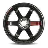 Volk Racing TE37SL Black Edition III - 18x9.5 / +43 / 5x100 - Pressed Black/REDOT *Set of 4*