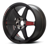 Rays Volk Racing TE37SL Black Edition III - 19x9.5 +23 / 19x10.5 +34 / 5x112 - Pressed Black/REDOT *Set of 4*