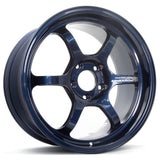 Advan Racing R6 - 18x9.5 / +38 / 5x114.3 - Racing Titanium Blue *Set of 4*