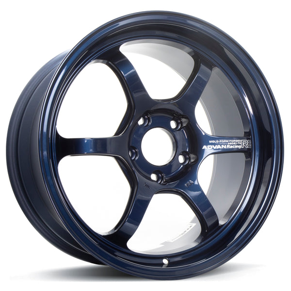 Advan Racing R6 - 18x9.5 / +45 / 5x120 - Racing Titanium Blue *Set