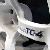 Advan TC4 - 18x9.5 +38 5x120 -  Racing White *Set of 4* (FK8 Civic Type R Spec)
