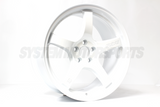 Gramlights 57CR 18x9.5 +38 5x120 White / Cereamic Pearl