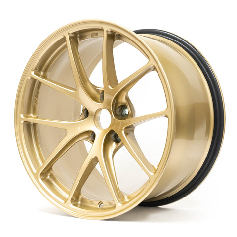 BBS RI-A - 18x10 +25 5x120 - Gold (E9x M3 / Aggressive E46 M3 / F8x M2/M3/M4 Fitment) *Set of 4*