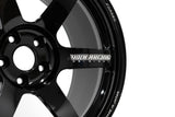 Rays Volk TE37 Saga S-Plus - 18x9.5 / +39 / 5x120 (Face 3 Concave) - Gloss Black (FL5/FK8 Civic Type R Fitment) *Set of 4*