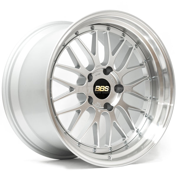 BBS LM - 19x9.5 +22 / 19x11 +37 / 5x120 - Diamond Silver w