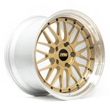 BBS LM - 19x9.5 +22 / 19x11 +37 / 5x120 - Gold w/ Diamond Cut Rim (F80 M3 / F82 M4 / F87 M2 Fitment) *Set of 4*