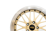 BBS LM - 19x9.5 +22 / 19x11 +37 / 5x120 - Gold w/ Diamond Cut Rim (F80 M3 / F82 M4 / F87 M2 Fitment) *Set of 4*