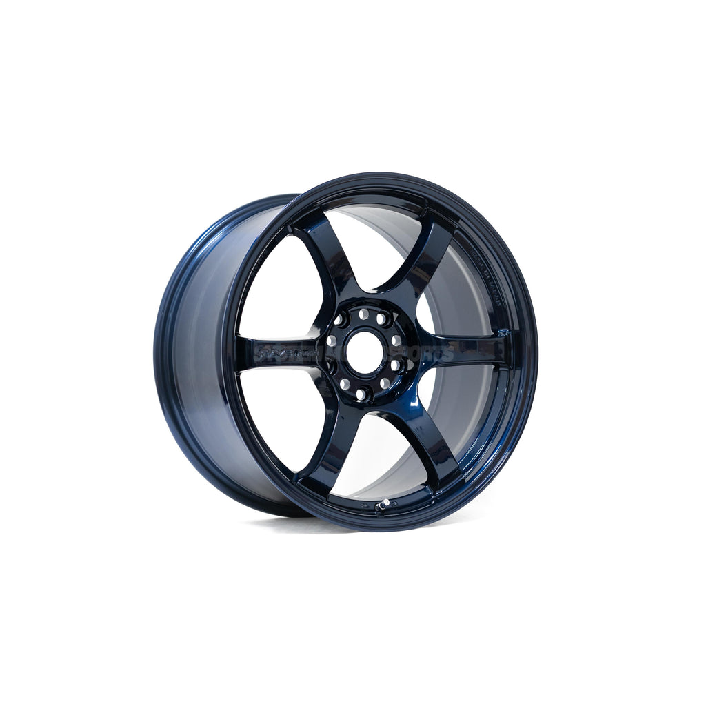 Gram Lights 57DR 18x9.5 +38 5x114.3 Eternal Blue Pearl Wheel (Min Order Qty 20) main image 0