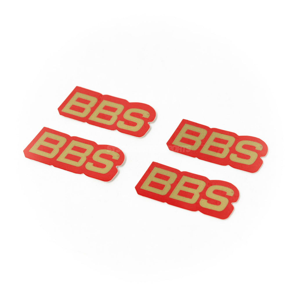 Bbs Red Sticker BBS Decal Stickers (4pc) – System Motorsports