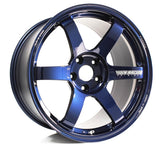 TE37 Saga Mag Blue - System Motorsports 18x10 +35 5x114.3 WRX/STI Fitment