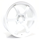 Gram Lights 57DR - 18x9.5 / +38 / 5x120 - Ceramic Pearl White *Set of 4*
