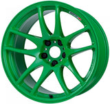 Work Emotion CR Kiwami Kiwi Power Green JDM Concave Performance Wheels
