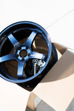 Advan Racing GT Premium - 18x10 / +40 / 5x114.3 - Titanium Blue *Set of 4*
