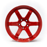 Rays Volk Racing TE37SL - 18x9.5 / +45 / 5x120 - Red (FL5/FK8 Civic Type R Fitment) *Set of 4*