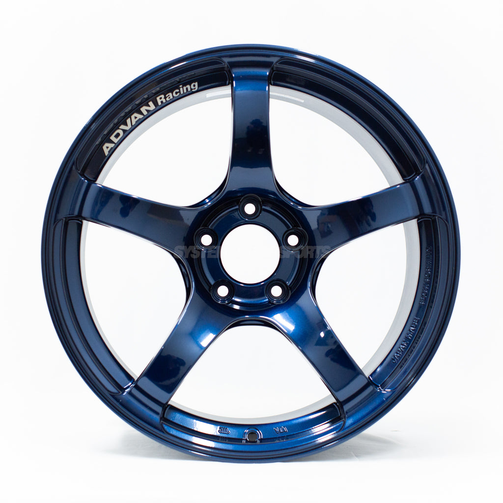 Advan TC-4 - 18x9.5 / +35 / 5x114.3 - Racing Indigo Blue *Set of 4 ...