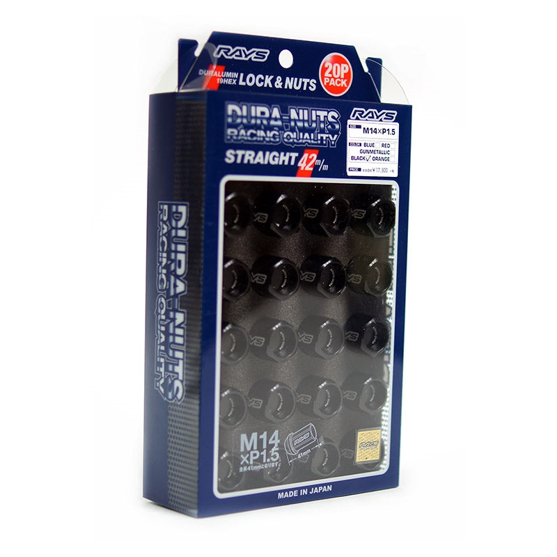 thumbnail image 2 of WheelPartsDirect Black Wheel Nuts & Locks Set (20pc) For Range Rover Sport OE Wheels – 14x1.5 2 of 6
